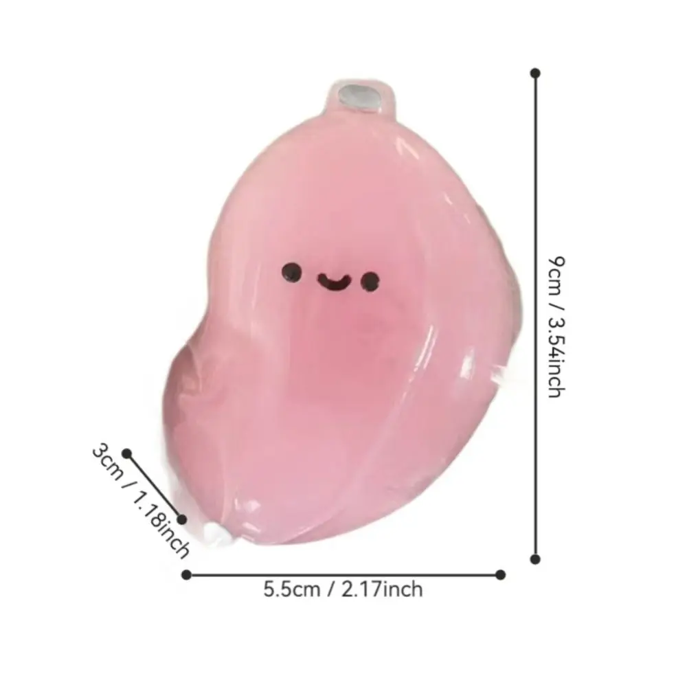 Kawaii لزجة الدهون الموز ضغط لعبة لطيف الإبداعية الاسترخاء اللعب الإجهاد الإغاثة الضغط والقرص اللعب