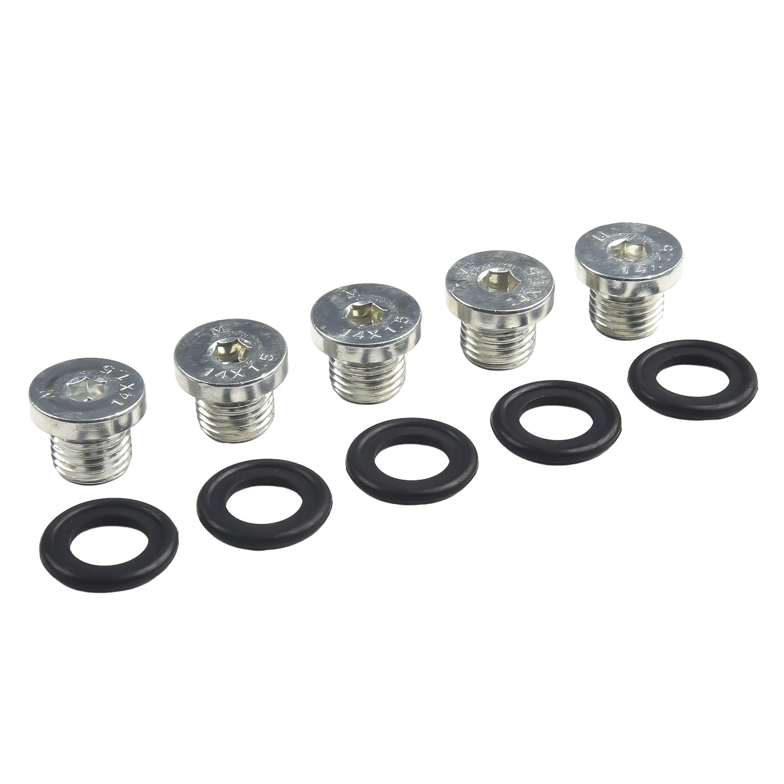 Part Screw Transmission W/ Seal Ring Auto Metal+Rubber Black+Silver For BMW E39 E46 E60 Brand New High Quality
