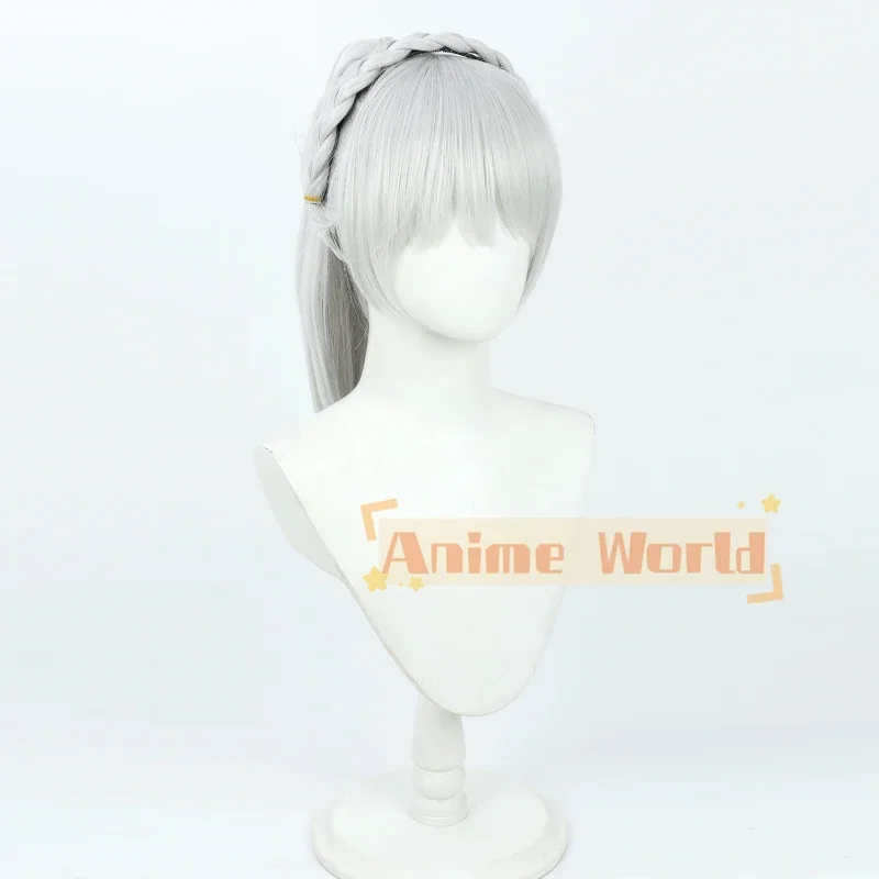 Game Arknights Irene Cosplay Wig Game Cos Arknights Stultifera Navis Cosplay Irene Heat Resistant Hair Halloween Party Role Play