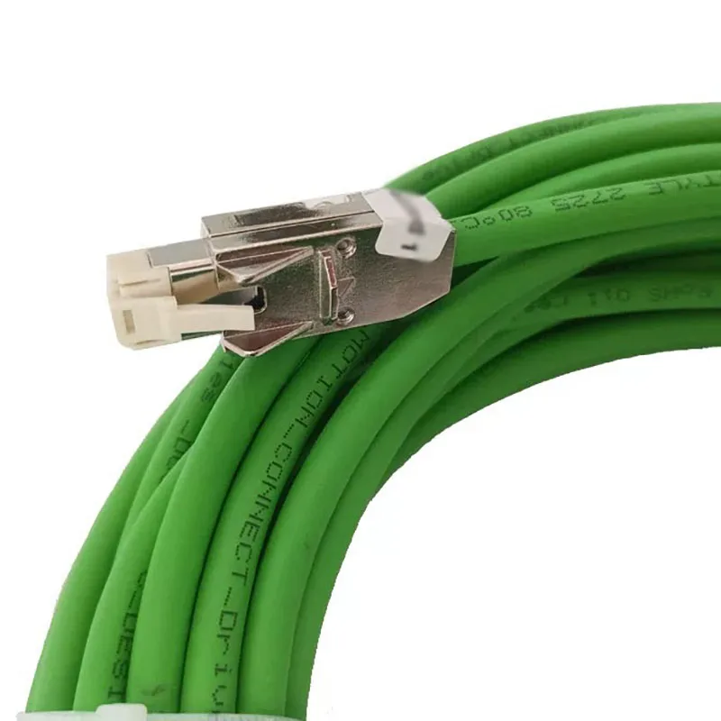ตัวเข้ารหัสสัญญาณ6FX5/สายเคเบิล8002-2DC10-1BF0สายเคเบิลเครือข่ายพอร์ต3M/5ม. พร้อมตัวเชื่อมต่อที่นำเข้า