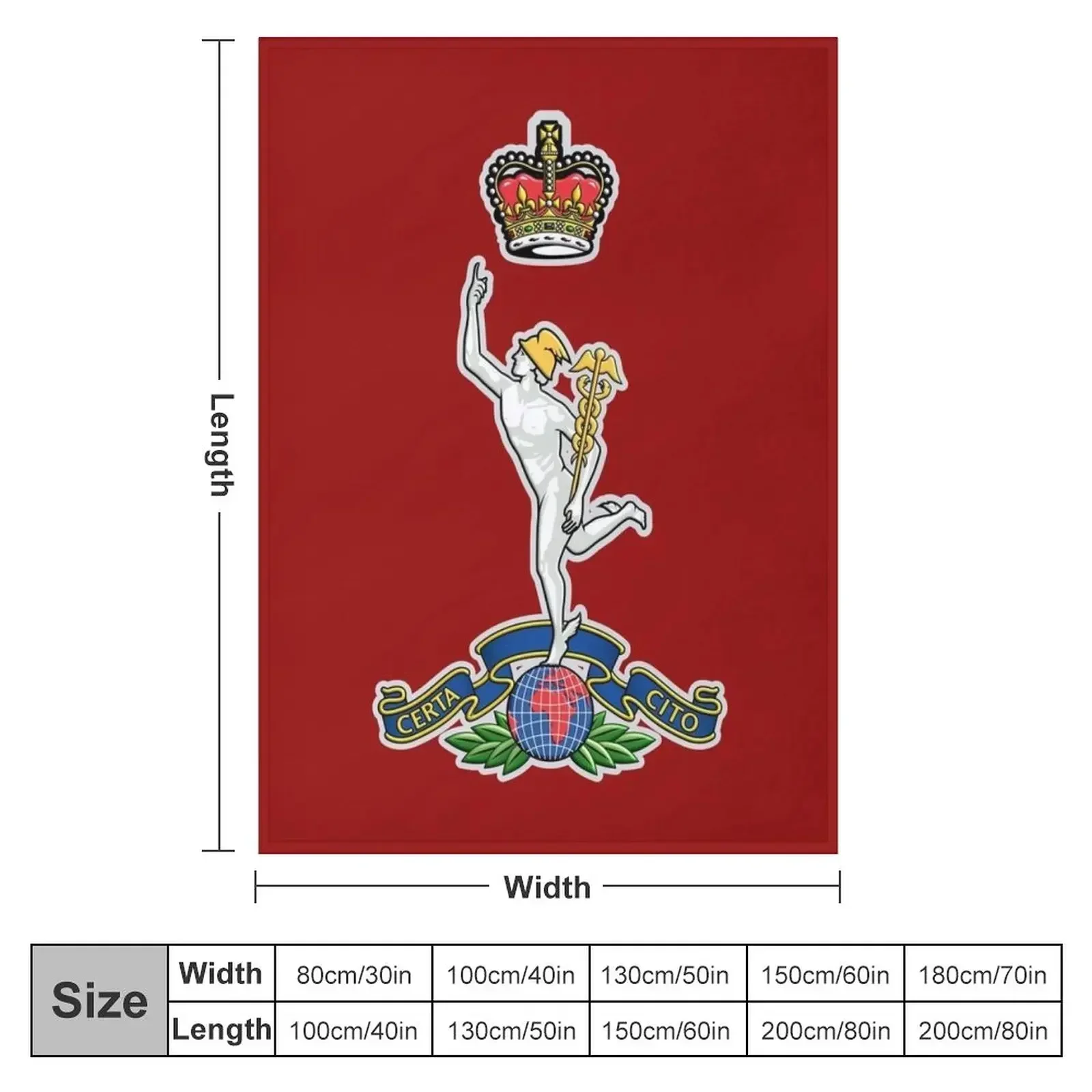 ROYAL CORPS OF SIGNALS Throw Blanket couch cozy soft plush fuzzy picnic outdoor blanket