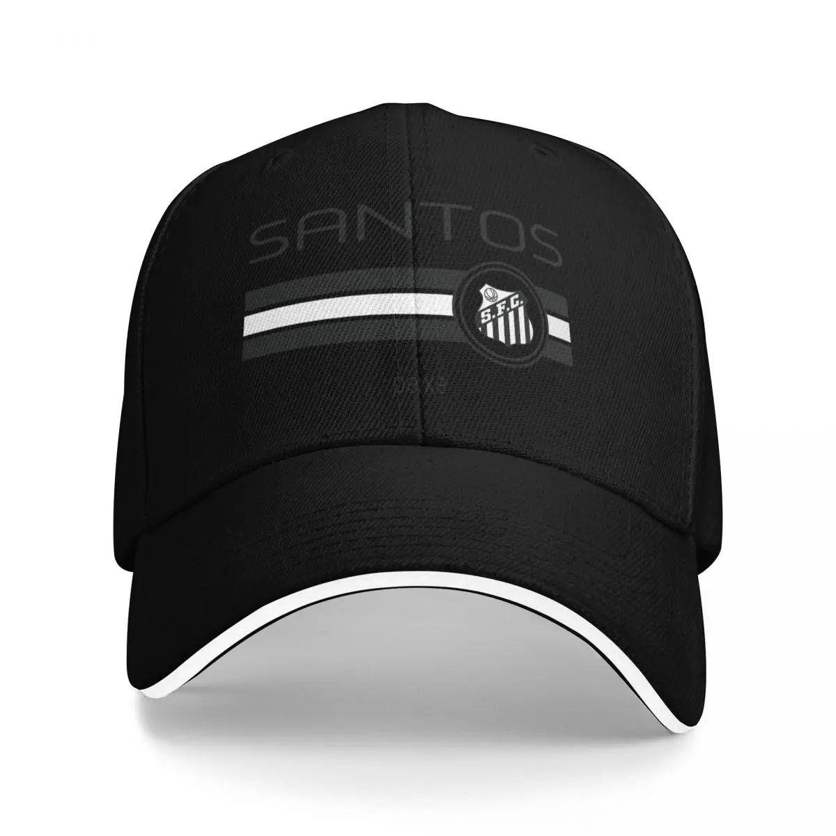 

Serie A - Santos (Home White) Baseball Cap Sun Cap Rugby Men Hats Women's