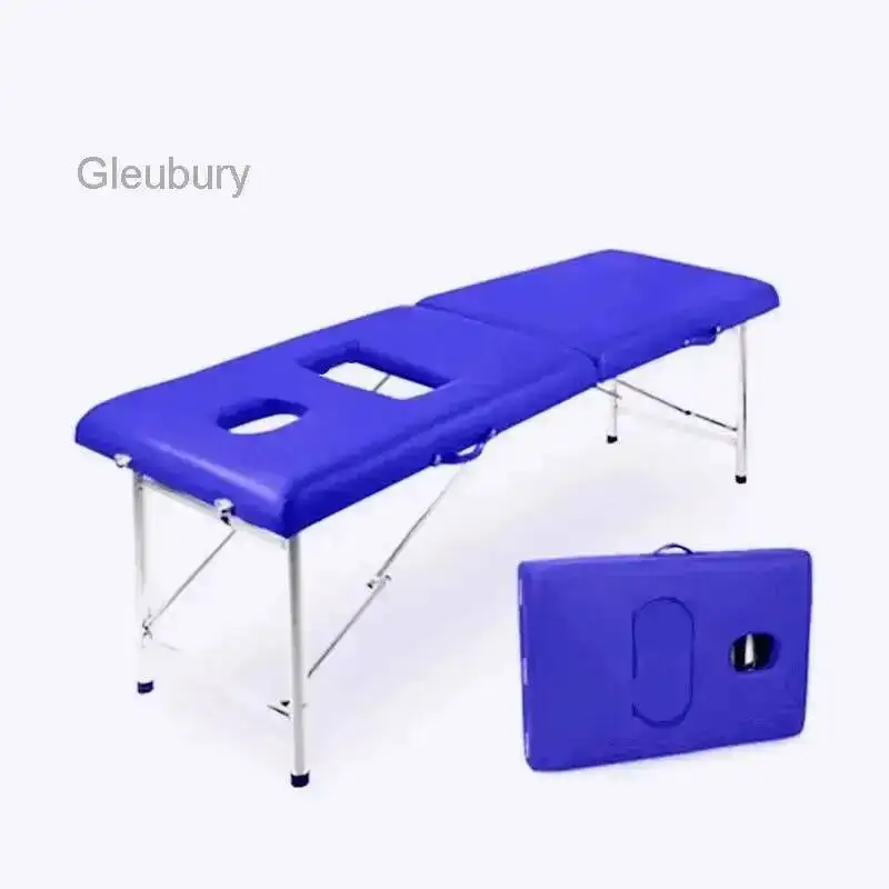 

Lightweight Multifunctional Elegant Table Massage Trendy Portable Adult Massage Bed With Opening For Breasts Muebles Furniture