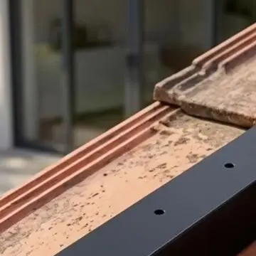 Rainwater Diversion Guide Plate for Roof Drainage Systems Designed for Tile Roof Integration and Water Flow Efficiency