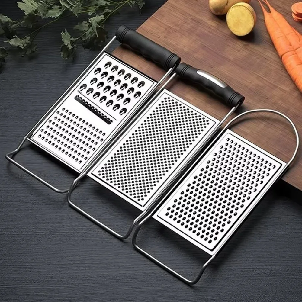 

Easy to Use Multi Functional Wire Planer with Handle Stainless Steel Ginger Grater Durable Bean Shredder Kitchen Use