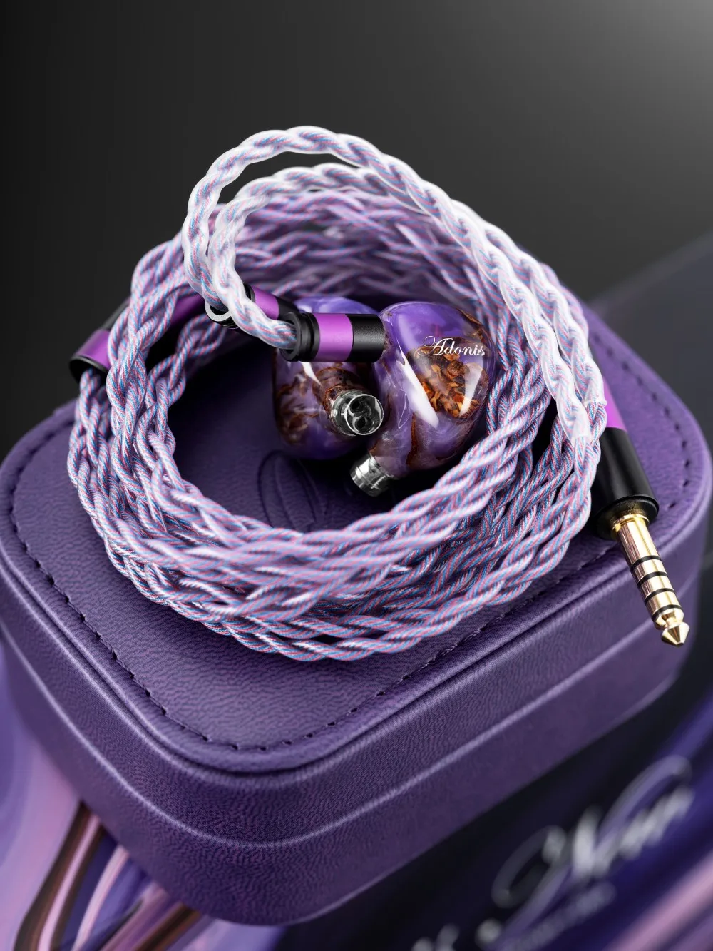 QOA Adonis New 1DD+ 2BA Dynamic Bass and Impactful Mids IEMs Earphones with Interchangeable Cable and Connectors