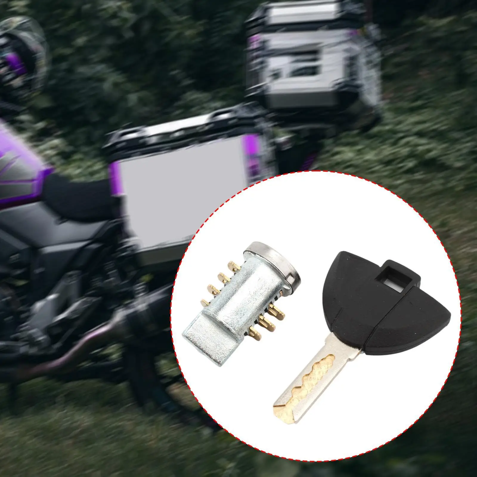 

Motorcycle Tail Box Lock Cylinder Tour Pack Locks for R1250 GS/800GS