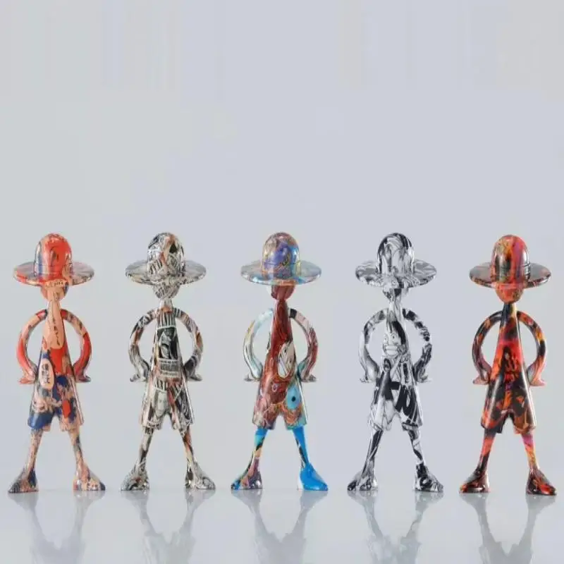 Genuine ONE PIECE Monkey D. Luffy random one pvc adventure memory Collector ornament  Anime Figure Model toy gift in stock