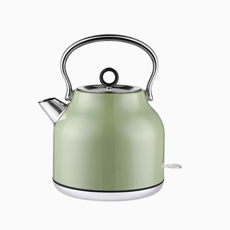 Stainless Steel 1700ML Electric Kettle Household Retro Water Boiling Kettle Fast Boiling Machine 220V