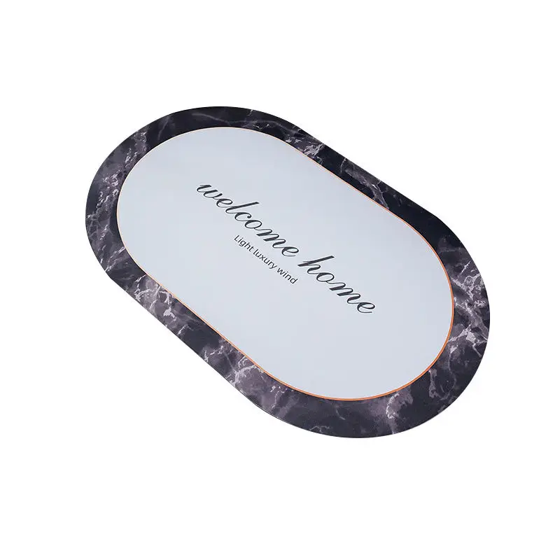 

Bath Mat Super Absorbent Non Slip Bath Bathroom Rug Quick Drying Bath Shower Rug Kitchen Entrance Door Mats Home Floor Mat