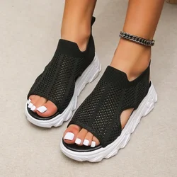 Large Size Sports Sandals Women  Casual Platform Shoes Thick-Soled Sandalias Open Toe Beach Shoes for Women