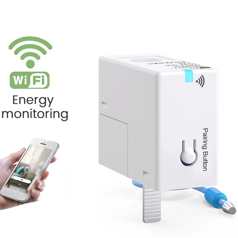 Practical WiFi Intelligent Energy Monitors Household Electrical Usage Tracked Device Remote Power Consumption Analyzers