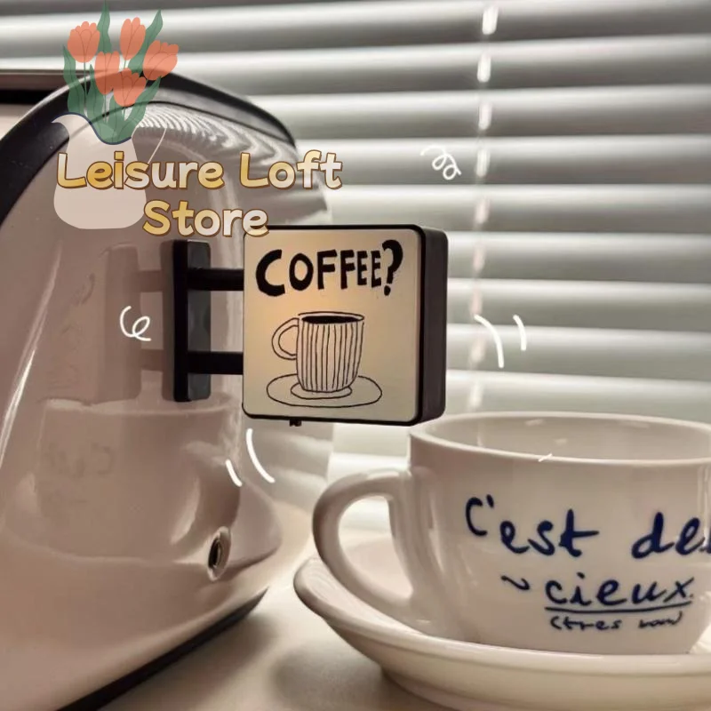Mini-Leuchtkasten Kühlschrankmagnet Kaffee Japanisches Kreatives Tourismus-Souvenir Magnetisch