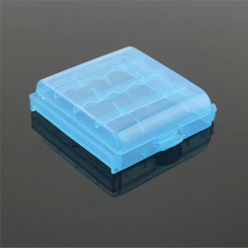 Soshine Hard Plastic Storage Box for AA AAA Battery Durable Batteries Case Holder 2 4 8 Slots AA/AAA Battery Container Box