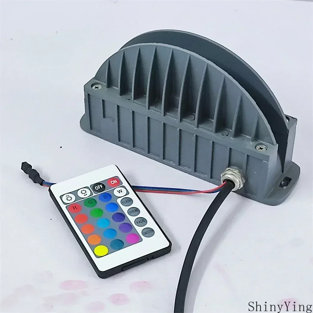 ShinyYing IP65 LED Linear Wall Washer Light，Energy-Saving Window Sill Grazing Fixture，Multi-Color for Porch Walkway Corridor