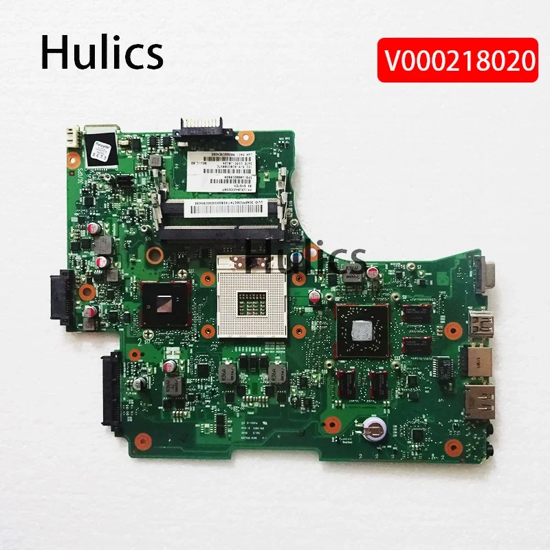 Hulics Used V000218020 For Toshiba Satellite L650 Laptop Motherboard 1310A2332305 6050A2332301-MB-A02 HM55 DDR3 HD5650M GPU