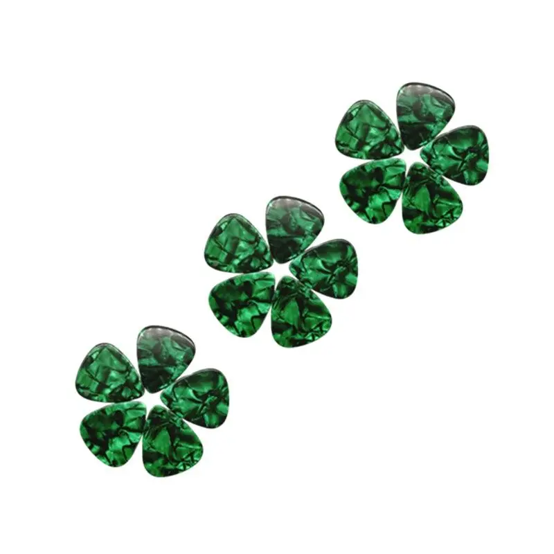 

Blank Celluloid Pearl Green Guitar Picks 0.46mm, 0.71mm, 0.96mm, Factory Direct Selling, 100Pcs
