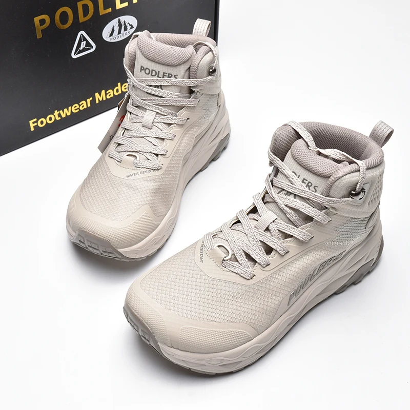 Winter Warmth Men's Outdoor Sports Shoes Comfortable, Versatile, Slip-Resistant Rock Climbing Shoes Hiking Boots