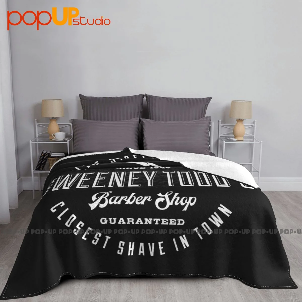 Sweeney Todds Barber Shop Blanket Textile Sofa Bed Home Decotation