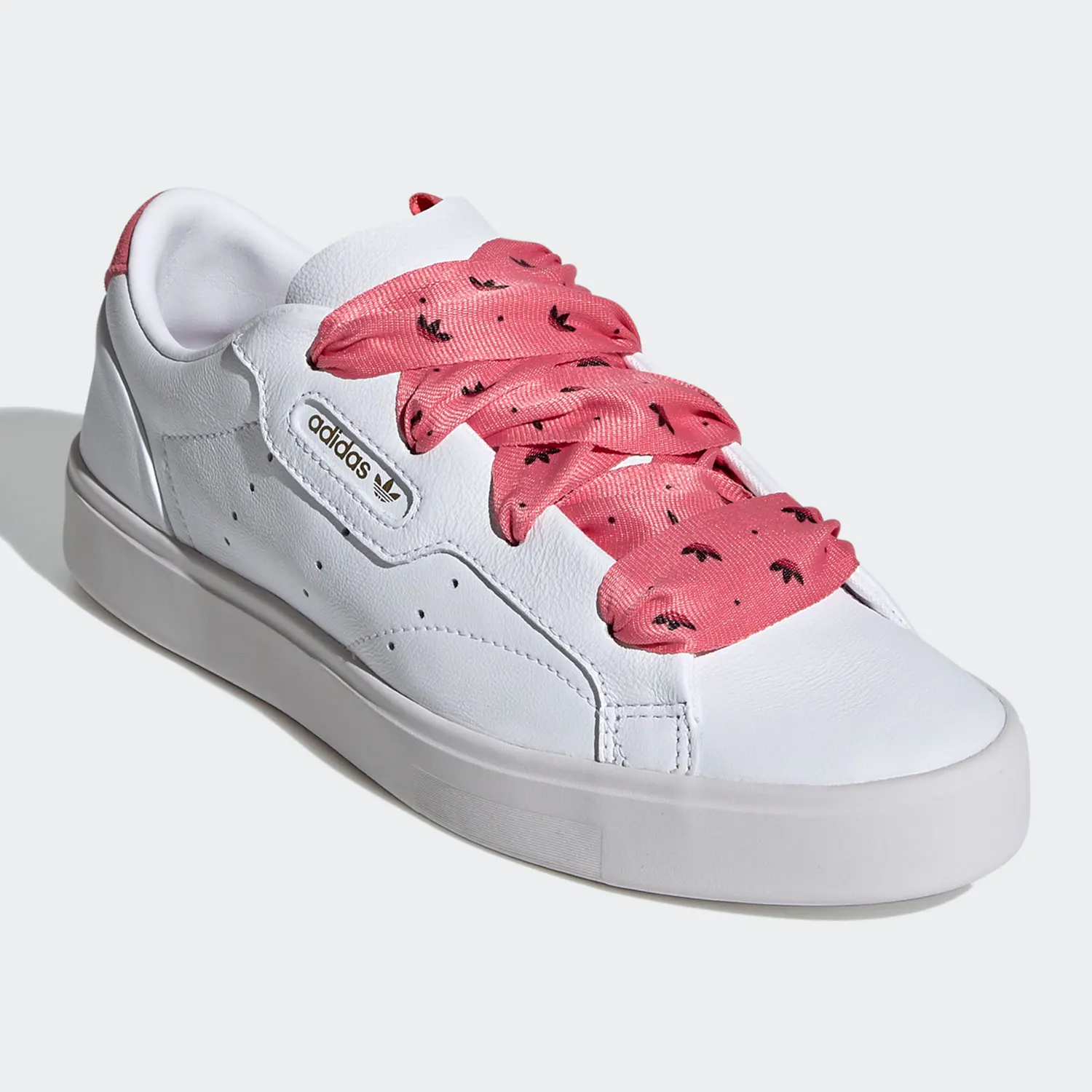 

Adidas натуральная клевер SLEEK W, мужская и женская классическая легкая повседневная обувь с низким вырезом FY6679