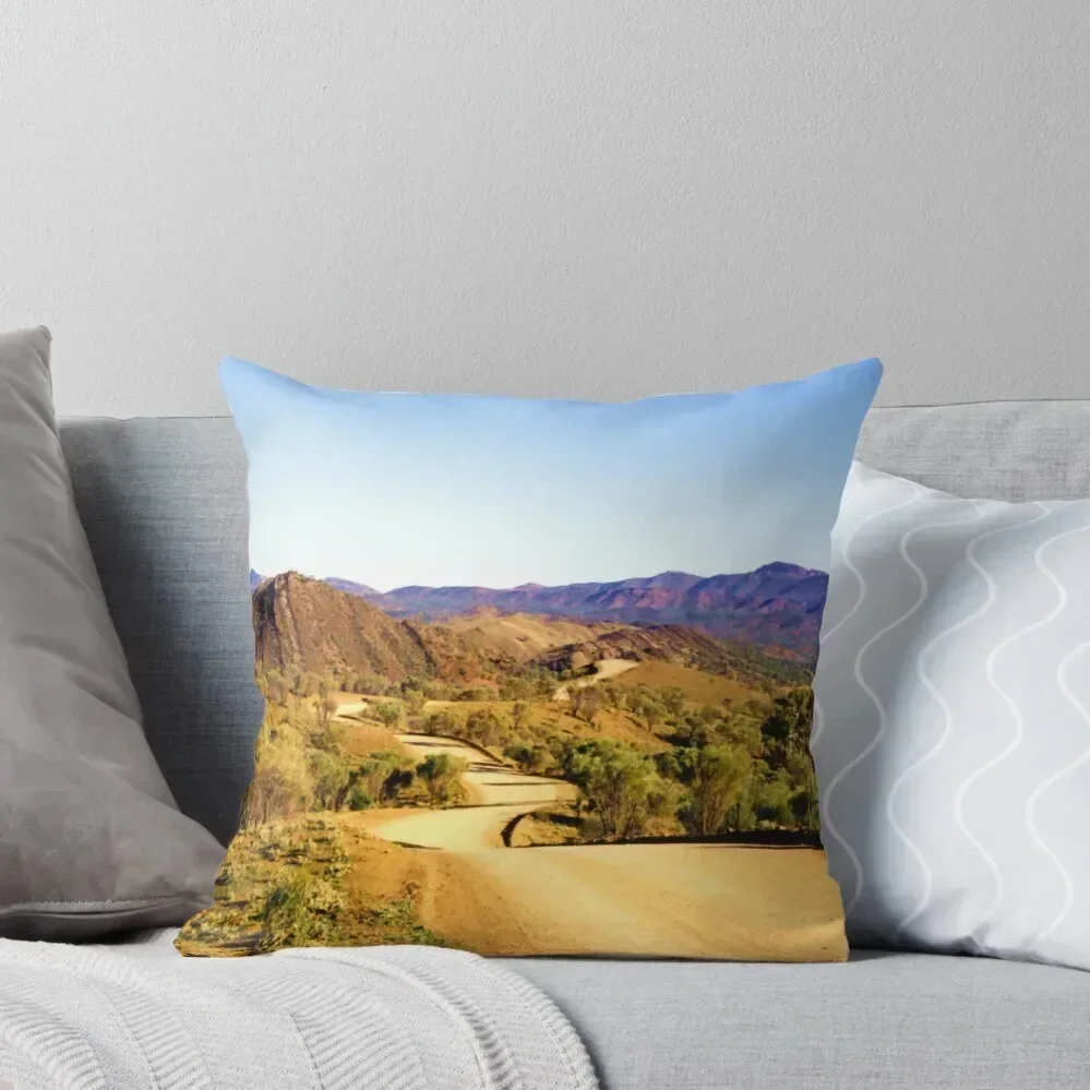 

Winding through the Flinders Ranges Throw Pillow Luxury Sofa Cushions Throw Pillow Covers Elastic Cover For Sofa pillow