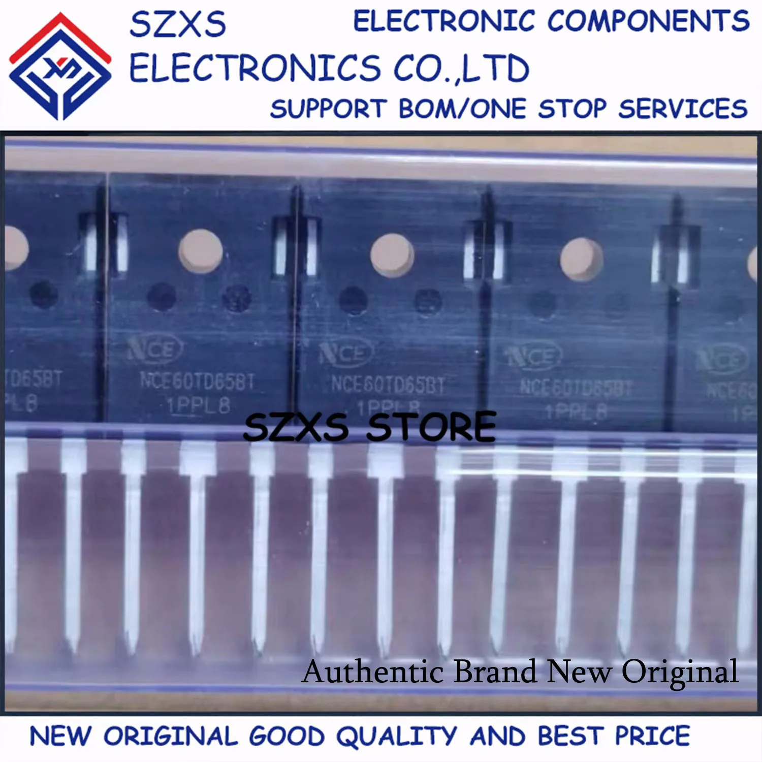 New Original 10Pcs NCE60TD65BT TO-247 650V 60A Powerful IGBT Transistor In Stock Electronic Components Good Quality