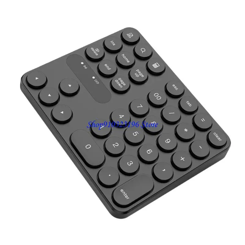 

Q1JF 2.4G Numeric Keypad Wireless Rechargeable Digital Keyboards for Drawing and Graphics Tablets Shortcut