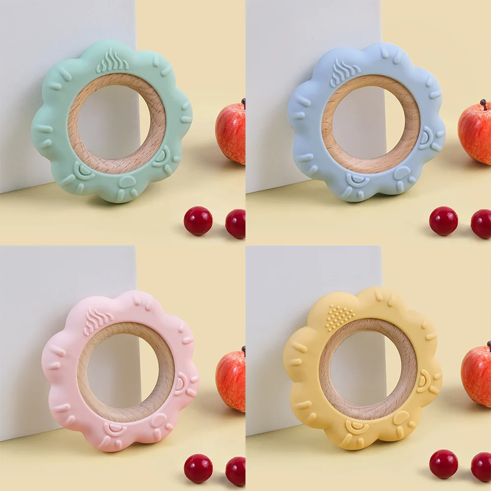 

TYRY.HU детские силиконовые прорезыватели с рисунком льва, ожерелье для прорезывания зубов, кулон, подарок для кормления для младенцев