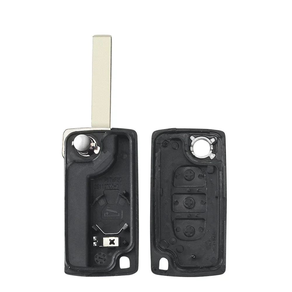 KEYYOU For Citroen C4 C5 C6 C8 Xsara Picasso For Peugeot 107 207 307 308 CE0536 CE0523 Remote Car Key ASK/FSK 434Mhz 433Mhz