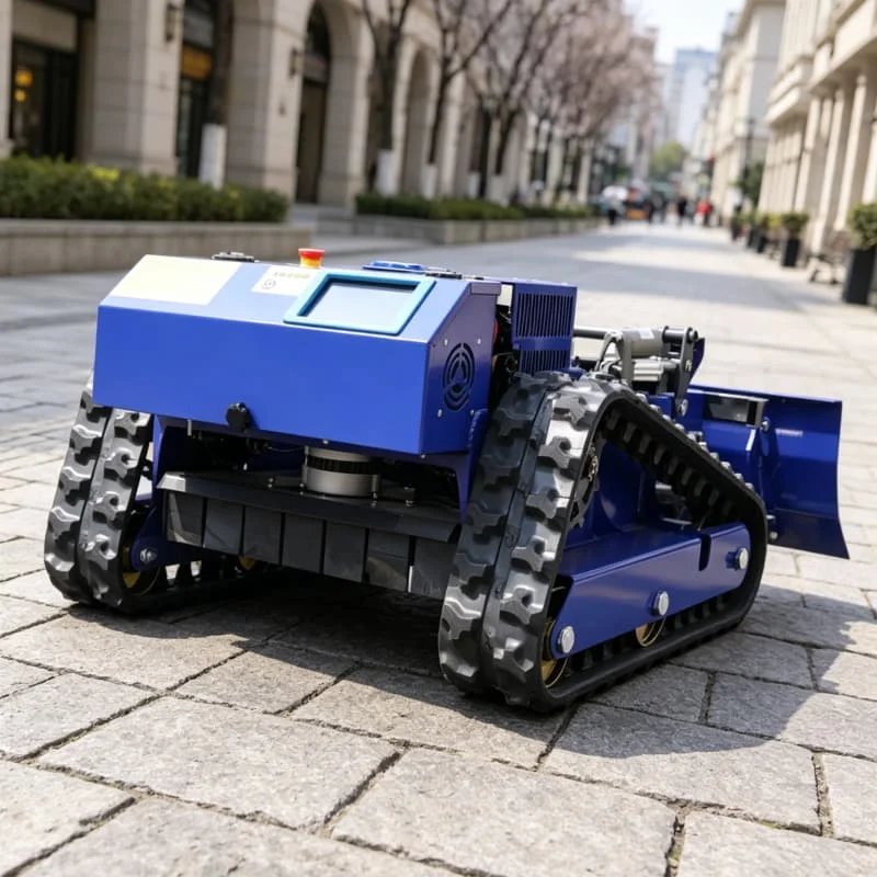 Customized Lawn Mower Robot Low Noise Device for Sloped Yard Lawn Trimming Daily Garden Maintenance