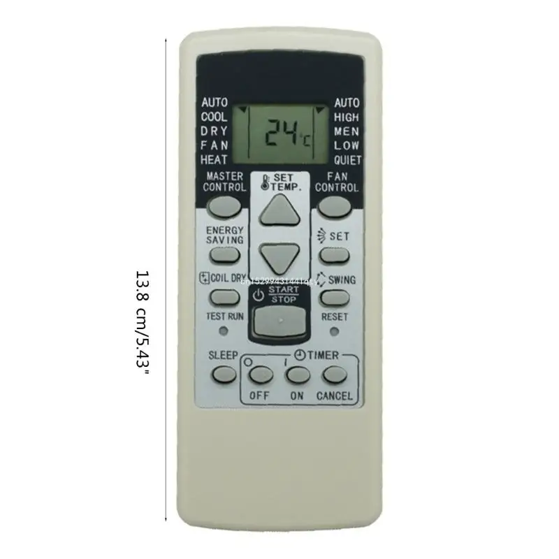 Replacement Air Conditioner Remote Control for Fujitsu General AR-RCD1C AR-RCD1E Dropship