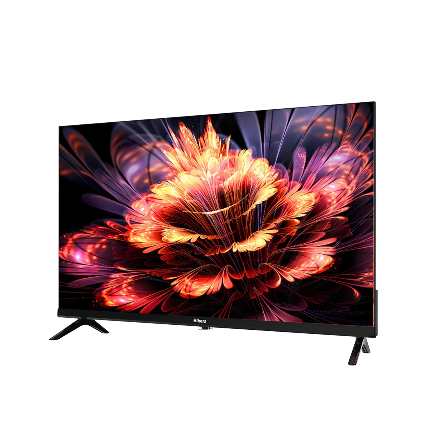 Hikers 32FZ-B televisie-32-inch scherm, Smart HD, 1366*768 resolutie, Android-compatibel, Dolby Atmos geluidskwaliteit-zwart