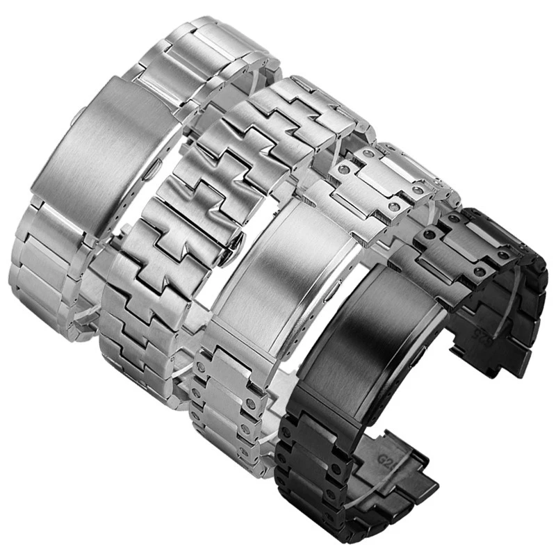 لسلسلة Casio Casio Edifice مزرعة البلوط 5579 EFB-680 حزام فولاذي ملحقات حزام الساعة المعدنية