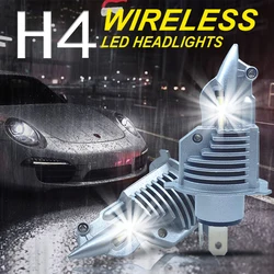 QIDEWIN Fighter H4 9003 Led Bulbs Car Motorcycle Headlight 6000K Super Bulbs 16000LM Lamps High Dipped Beam Auto Grade Chips
