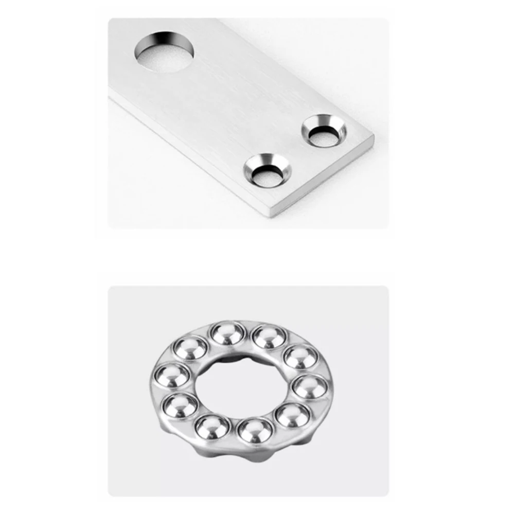 Concealed Hinges For Smooth 360° Rotation Of Wooden Doors Stainless Steel Furniture Location Shaft Hinges  Concealed