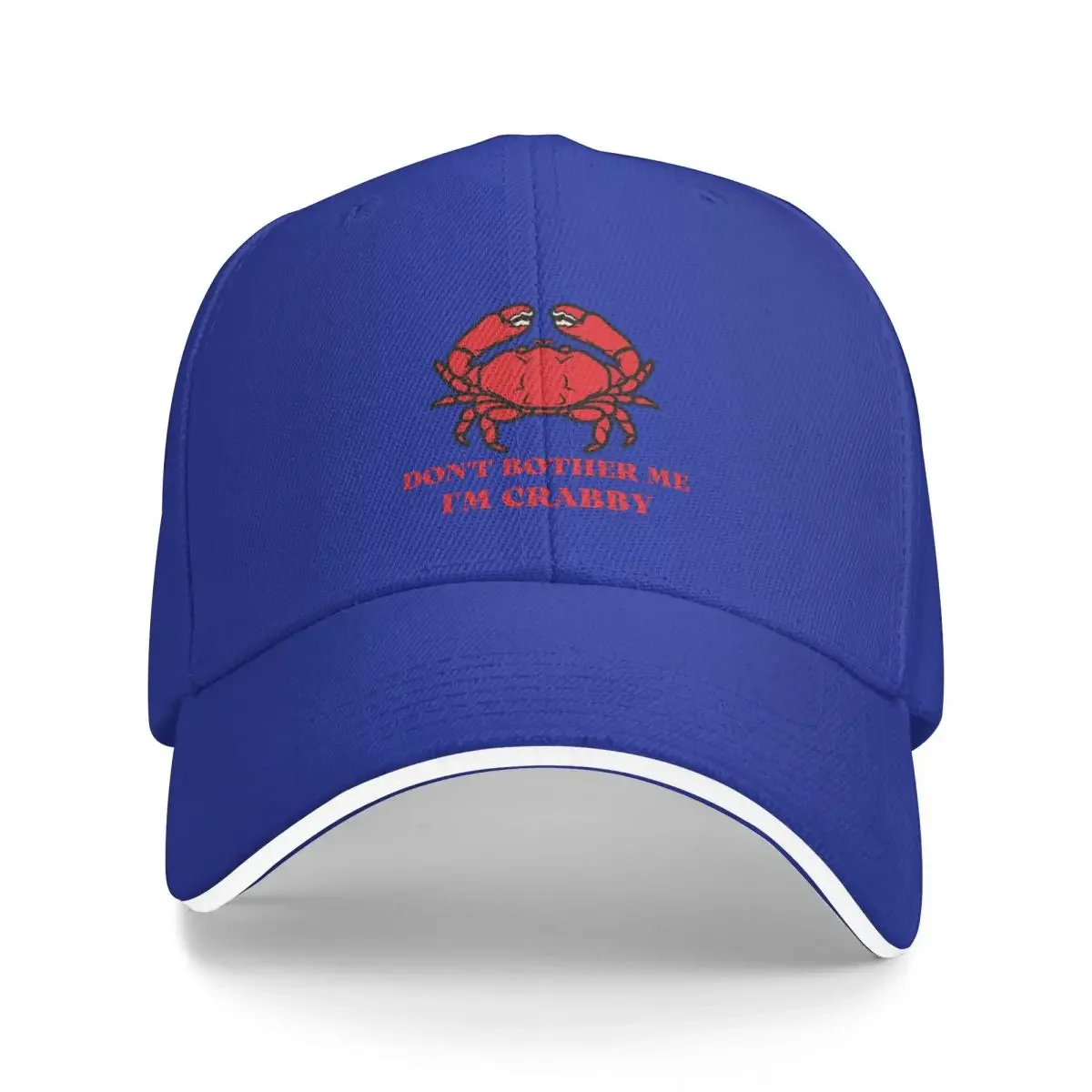 

Don't bother me i'm crabby Baseball Cap Fluffy Hat Hat Luxury Brand Uv Protection Solar Hat Funny Women'S Cap Men'S