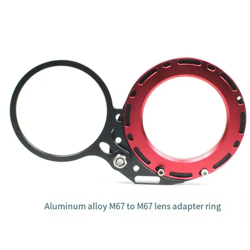 【STABLE QUALITY】M67 Lens Adapter Mount Clamp Diving Filter For DSLR Mount Clamp Diving Filter For DSLR Underwater Waterproof