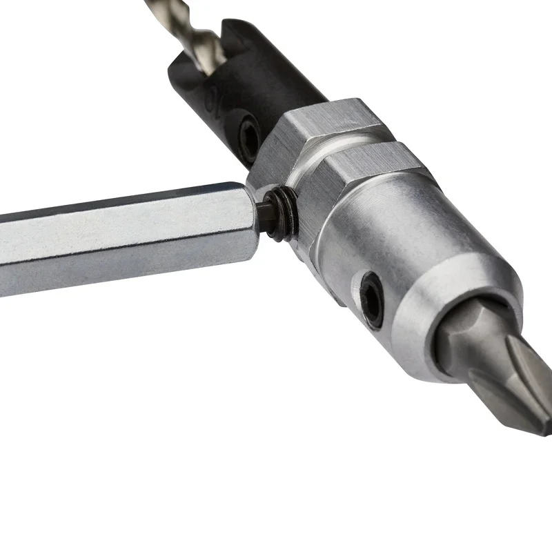 Imagem -03 - Makita-gauge Broca Countersink Drive Bit Lote Multifuncional para Carpintaria Combinação D73209 D-73215 D-73221 10