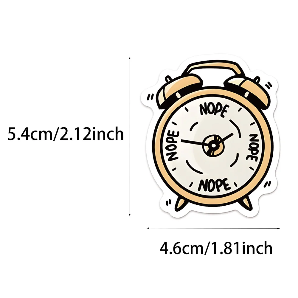 50/100PCS Creative Satirical, Humorous, Graffiti, Graffiti, Handmade Account, DIY Luggage, Skateboard, Waterproof Stickers