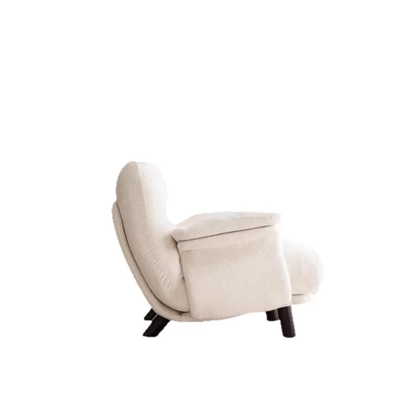 

Cream wind single sofa antique style can sleep can lie down leisure sofa creative