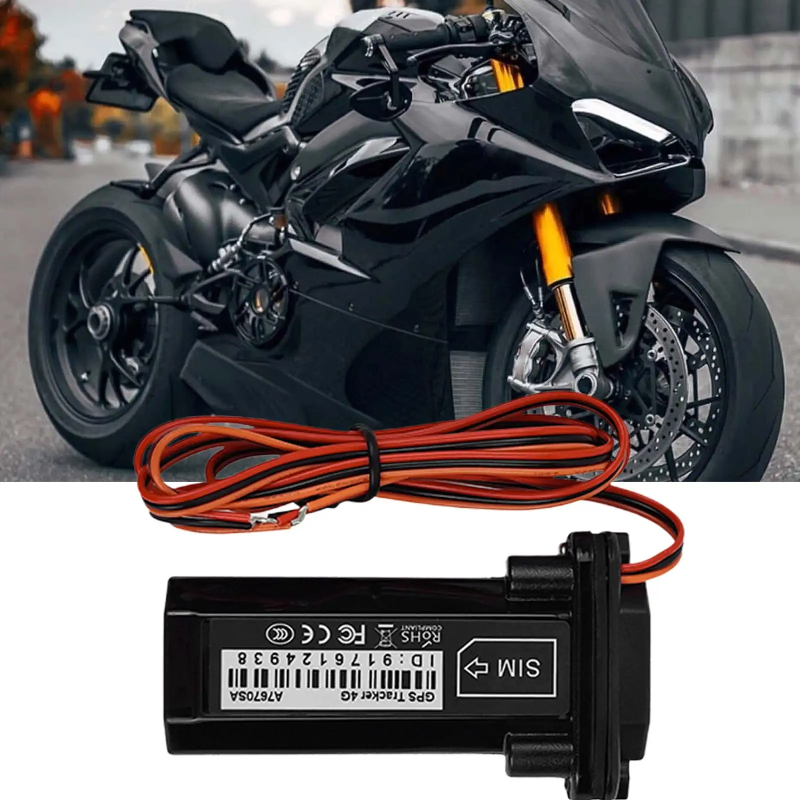 GPS Tracker For Vehicles Waterproof Location Tracker High-Accuracy Locator For Vehicle Taxi Truck Trailer Theft Prevention