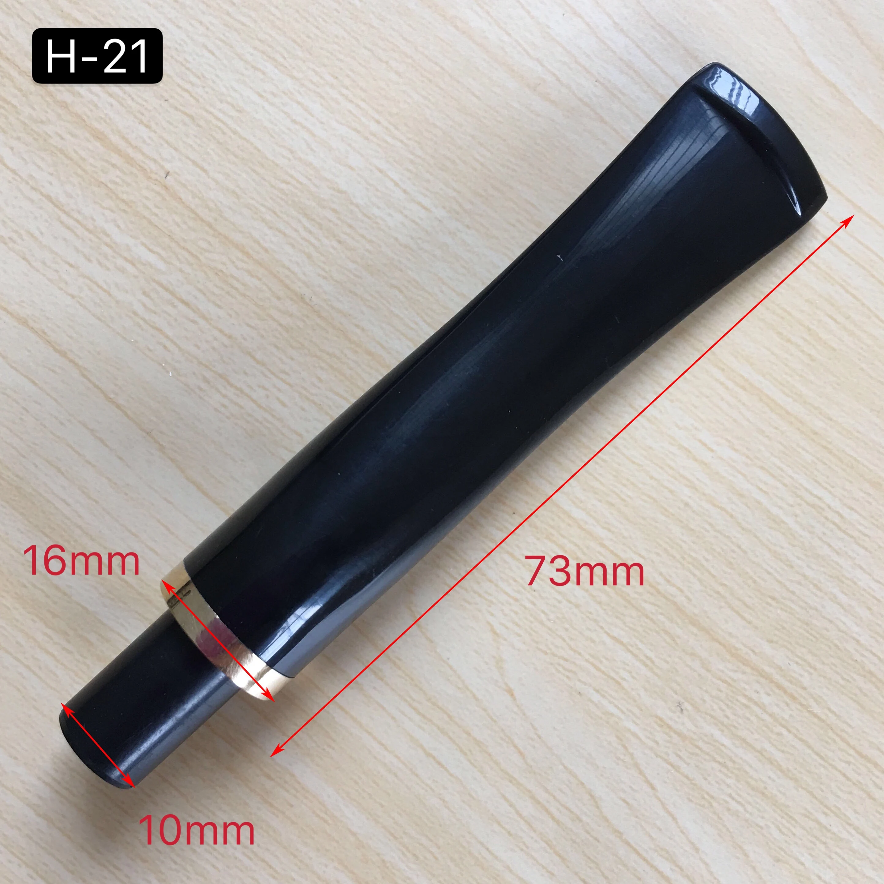 Pipe Bite Curved Handle Pipe Accessories Pipe Handle Accessories Diy Accessories 9mm Filter Cartridge Acrylic