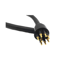 ROV Cable Connector Standard 8-core Sealed Underwater Plug Male Water Tight Plug IL8M Deep Sea Waterproof Connector