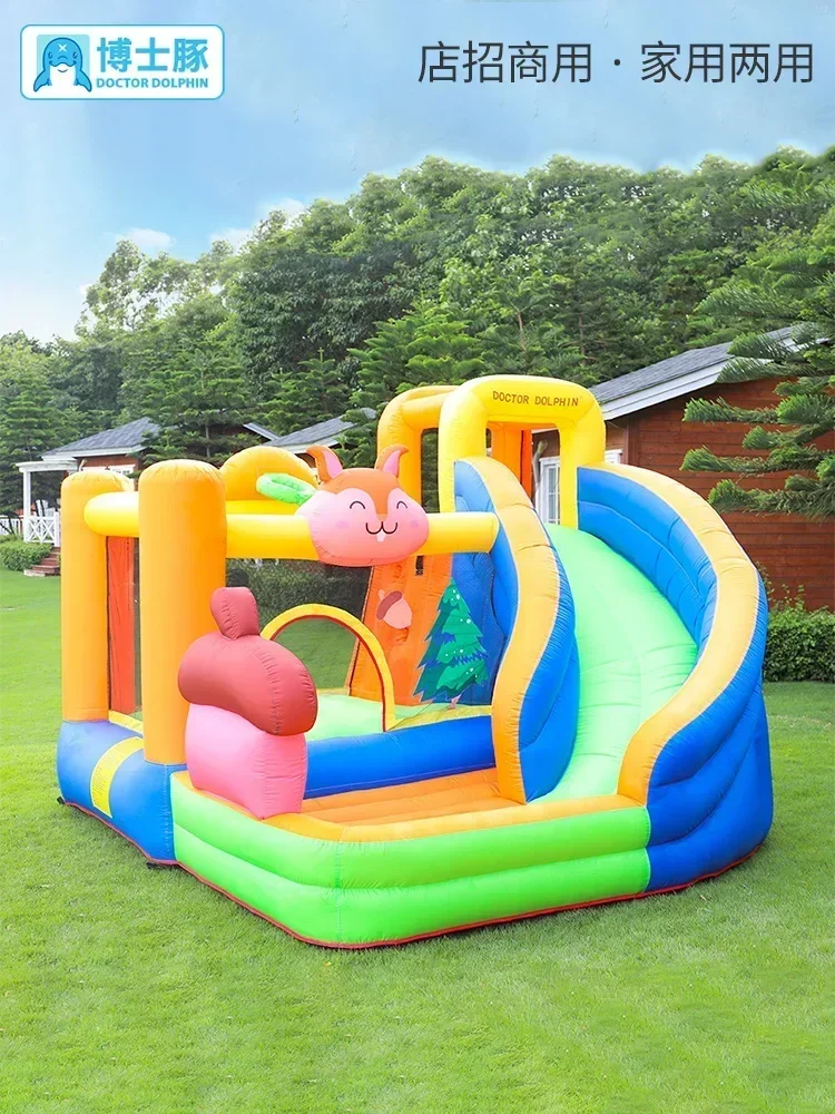 Inflatable Castle Indoor Small Household Children Trampoline Slide Trampoline