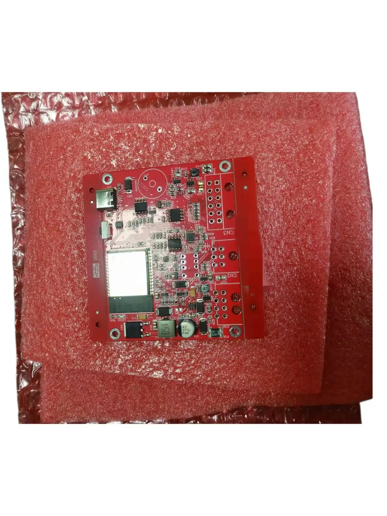 2.4mm Thickness Double-Sided PCB Rigid Board Black Soldermask Color Upload Gerber file for Quotation