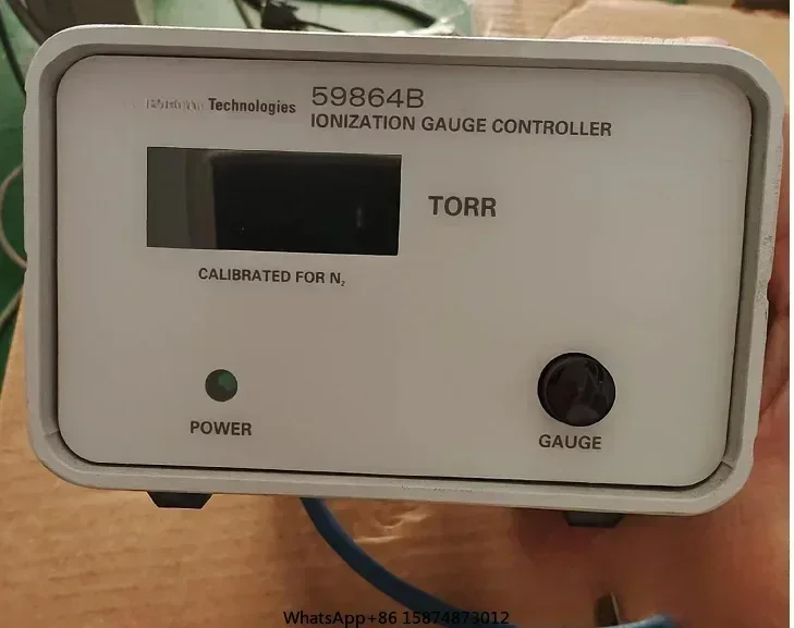 Agilent Technologies 59864B IONIZATION GAUGE CONTROLLER Vacuum Gauge For Mass Spectrometry Vacuum Gauge