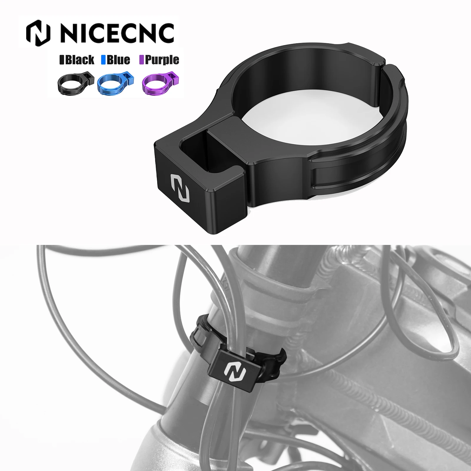 

For Sur-Ron light bee X S L1E Segway X160 Segway X260 Surron light bee X S L1E Sur ron NICECNC Front Fork Hose Brake Line Holder