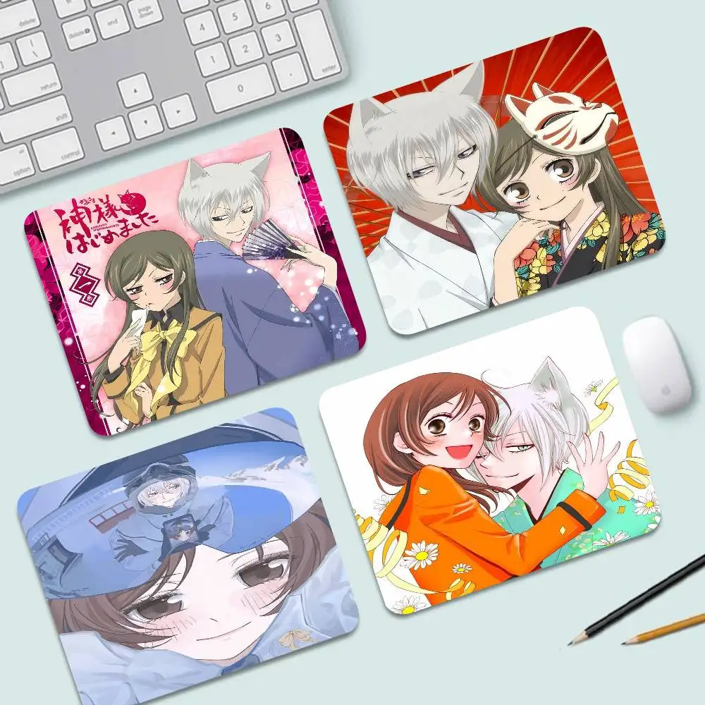 Anime K-Kamisama Kiss Hajimemashita-MT Mouse Pad 25X29 Small Square Computer Office Game Table Mats Rubber Anti-slip Mousepads