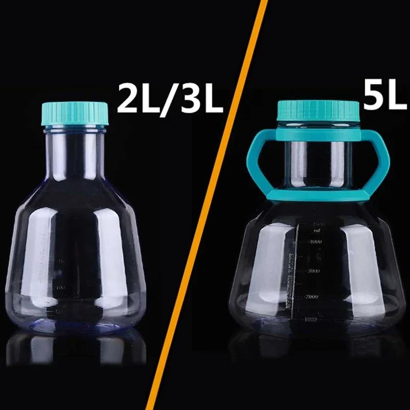 

4pcs NEST Culture Bottle Biological Professional High-efficiency Shake Flask High-efficiency Large-capacity Culture Bottle