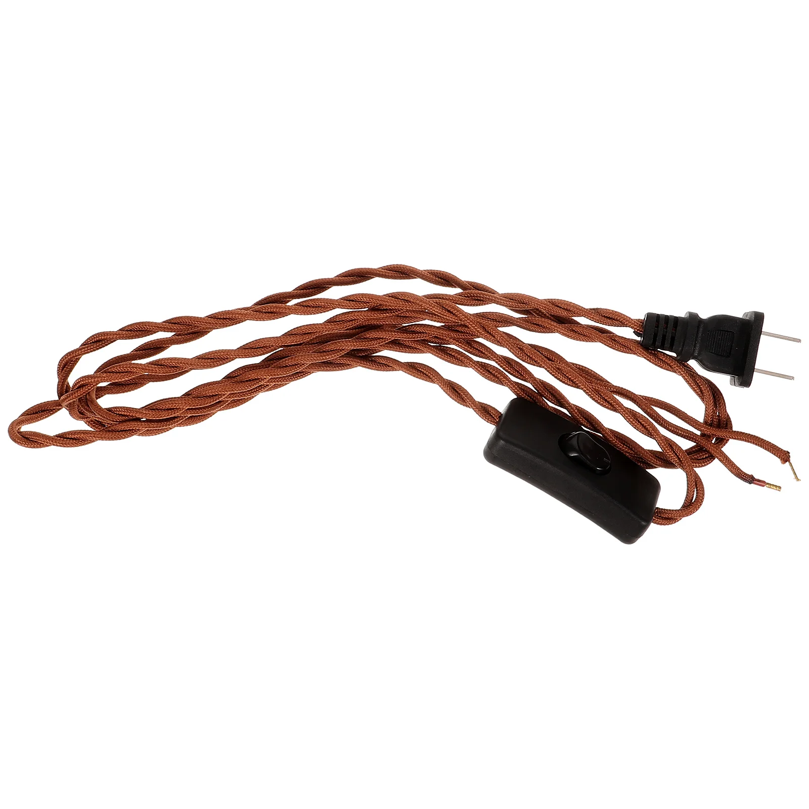 

Retro Hemp Rope Light Socket Cord Plug Pendant Lamp Wire Vintage Chandelier Hanging Corded Socket Lamp Power Accessories Braided